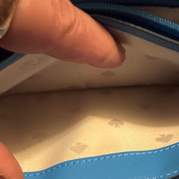 Kate Spade Sky Blue Zip Wallet - Picture 7 of 14